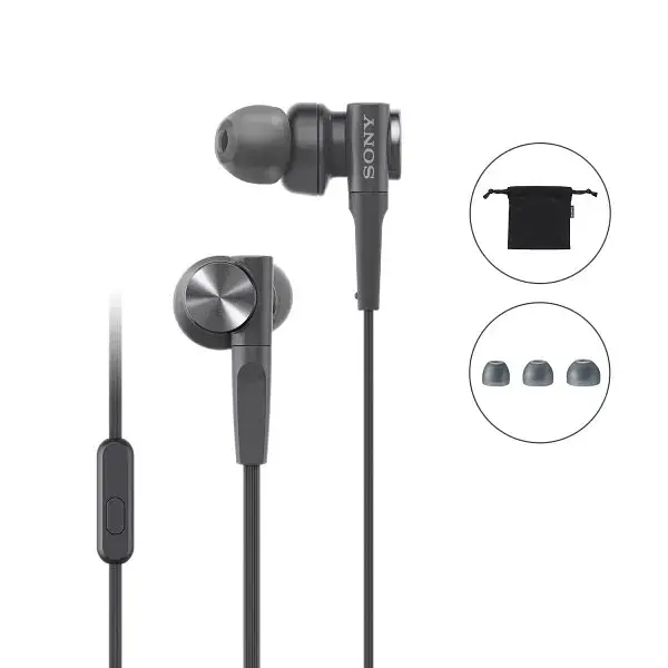 Навушники Sony MDR-XB55AP чорні - фото 5