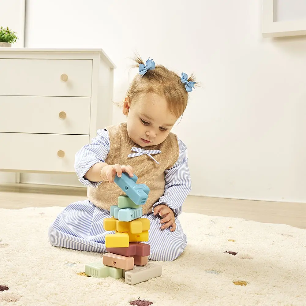 М'який розвиваючий набір Miniland Soft Animal Blocks (46020) - фото 6
