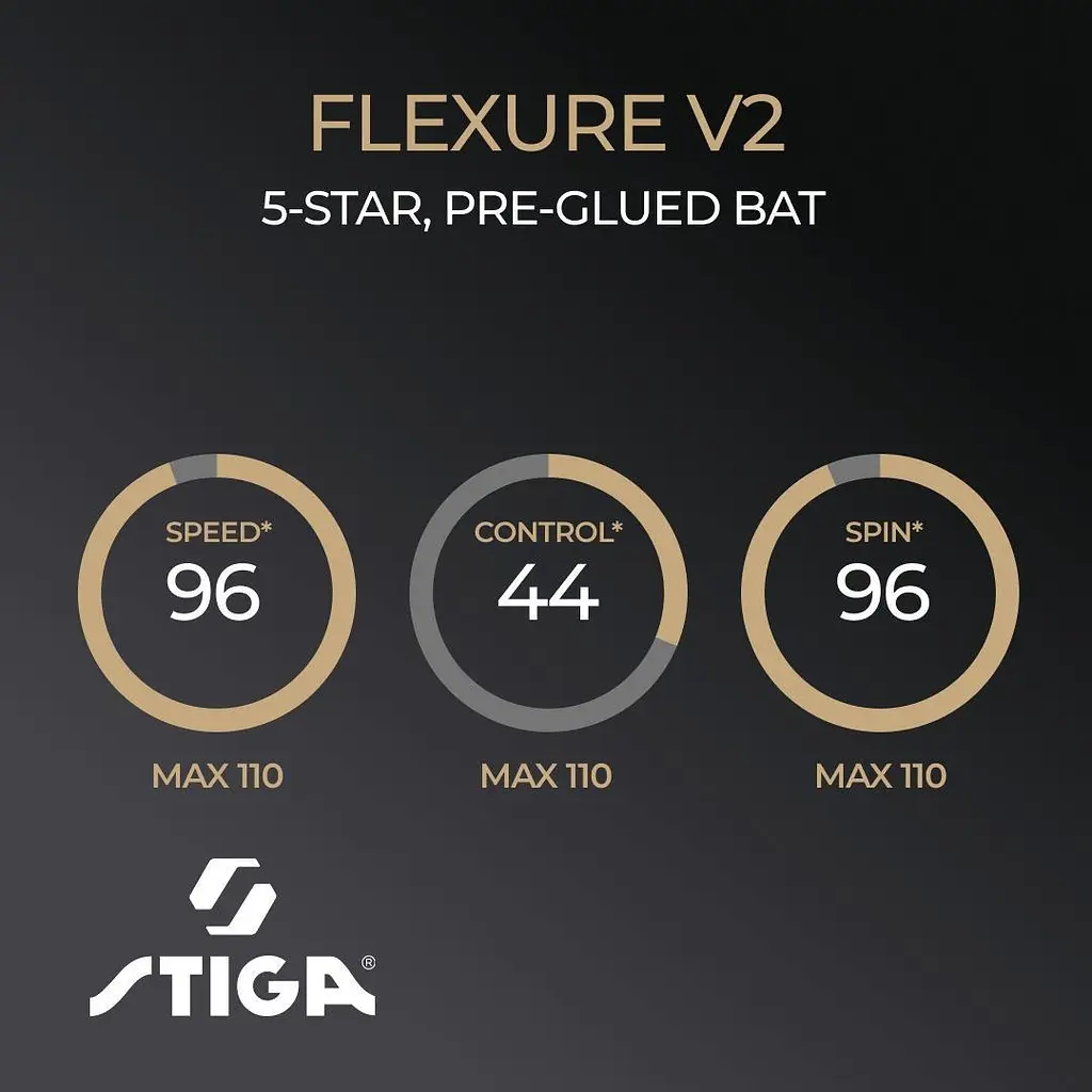Ракетка для настільного тенісу Stiga Flexure V2 5 Star FL (1215-1205-35) - фото 8