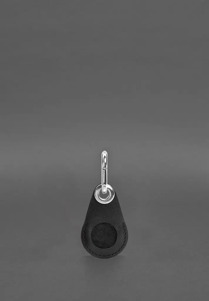 Кожаный чехол для Apple AirTag Черный - фото 5