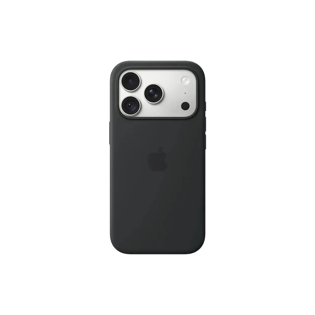 Чохол до мобільного телефона Apple Silicone MagSafe iPhone 18 Pro Black (MK8Y4ZM/A) - фото 4