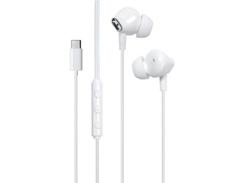 Навушники з мікрофоном Vention Echo Lite USB-C White (GBBWAV)