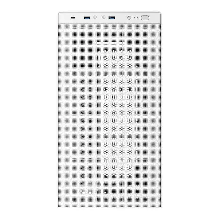 Корпус Aerocool Stormfront Mini-G-WT-v1 White, Mid Tower, без БП, для Micro ATX, Mini ITX, 1хUSB-С, 2xUSB 3.0, боковая панель из закаленного стекла, сталь SPCC 0.7 мм (ACCM-ES10003.21) - фото 4