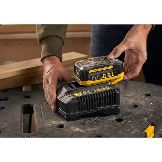 Аккумулятор Stanley Fatmax V20 4A (SFMCB204-XJ) - фото 4