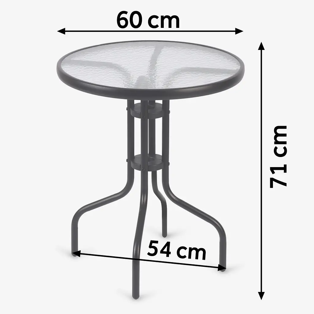 Комплект садовой мебели Hanert City Garden стол и 2 стулья - фото 5