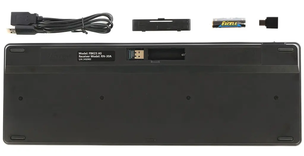 Клавіатура A4Tech Fstyler FBK23 AS Black (FBK23 AS (Black)) - фото 6