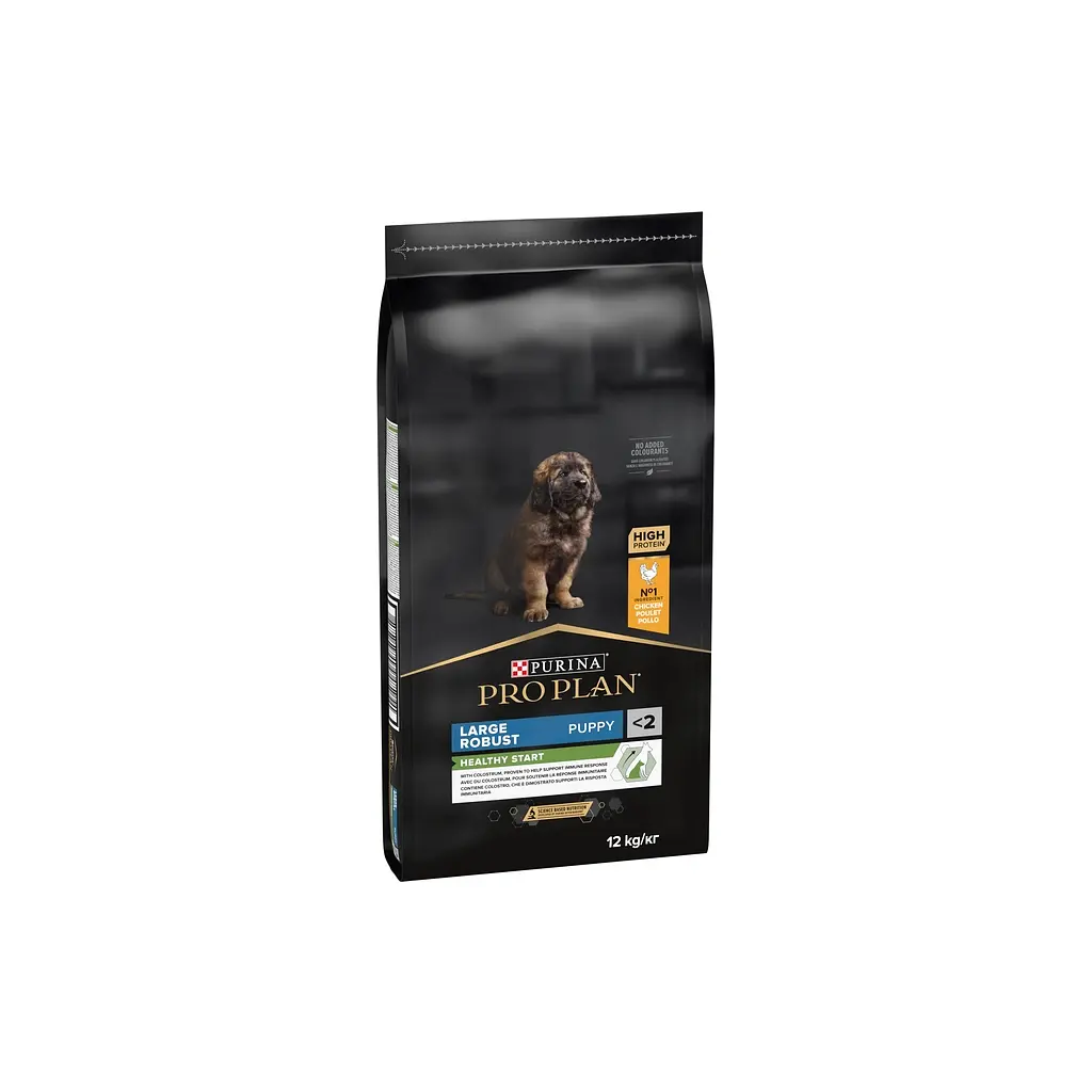 Сухий корм для собак Purina Pro Plan Dog Large Puppy Robust з куркою і рисом 12 кг (7613035120341) - фото 2