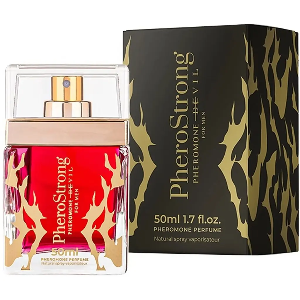 Туалетна вода із феромонами PheroStrong Devil for Men 50 ml, 3200053 - фото 2