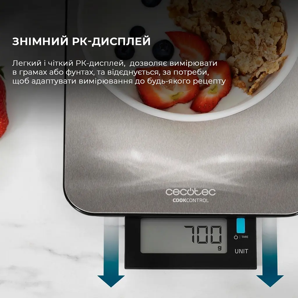 Кухонные весы Cecotec CookControl 9000 WaterProof - фото 3