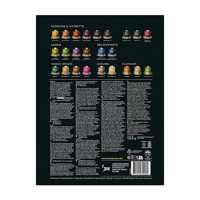 Адвент календар L'OR Espresso Advent Calendar 24 capsules - фото 4