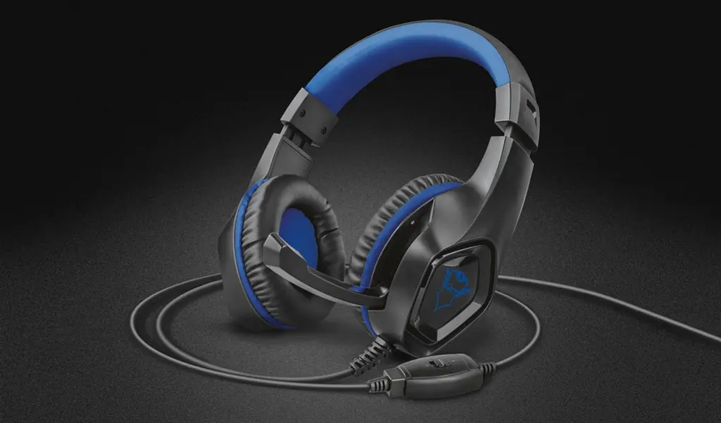 Гарнитура игровая Trust GXT 404B Rana Gaming Headset for PS4 3.5 мм BLUE (23309_Trust) - фото 6