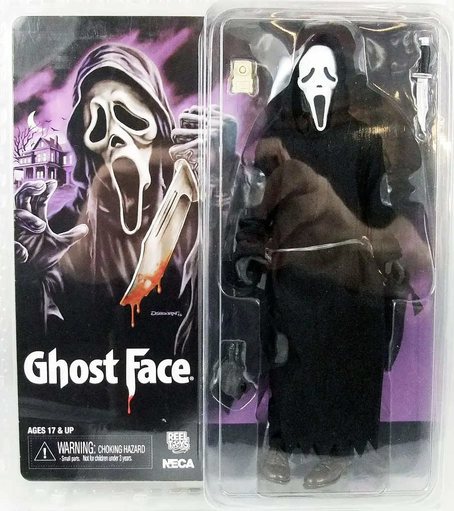 Фигурка Neca Призрачное лицо Ghost Face 18 см WST movies GF 02 Neca - фото 3