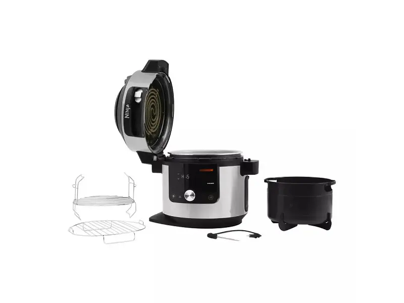 Мультиварка-скороварка Ninja Foodi MAX 14-in-1 Multi-Cooker with Smart Cook System 7.5L OL750EU - фото 4