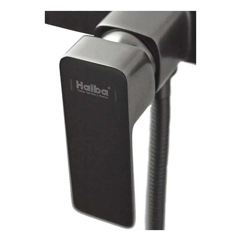 Смеситель для душа Haiba Kubus 003 graphite HB4004 Графит - фото 4