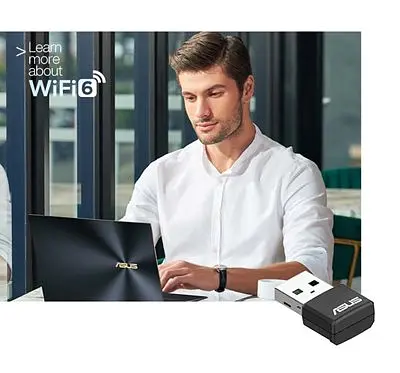 Адаптер WiFi USB-AX55 nano AX1800, Asus teh0017367 - фото 3