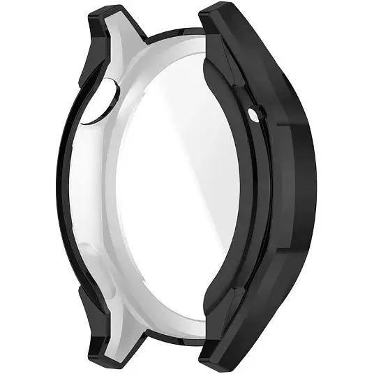 Чехол-накладка DK для Huawei Watch GT 5 46mm Silicone Face Case (black) - фото 2