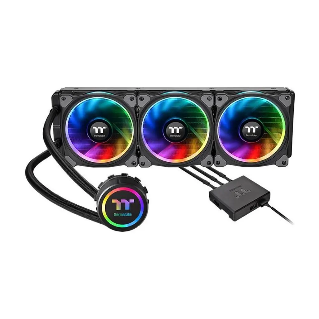 Система рідинного охолодження ThermalTake Floe Riing RGB 360 TT Premium Edition (CL-W158-PL12SW-A)