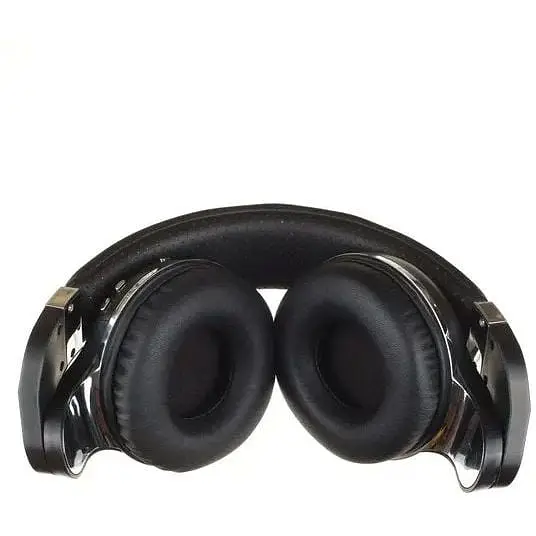 Бездротові навушники Bluedio T2 Plus Bluetooth із вбудованим радіо Чорні - фото 3