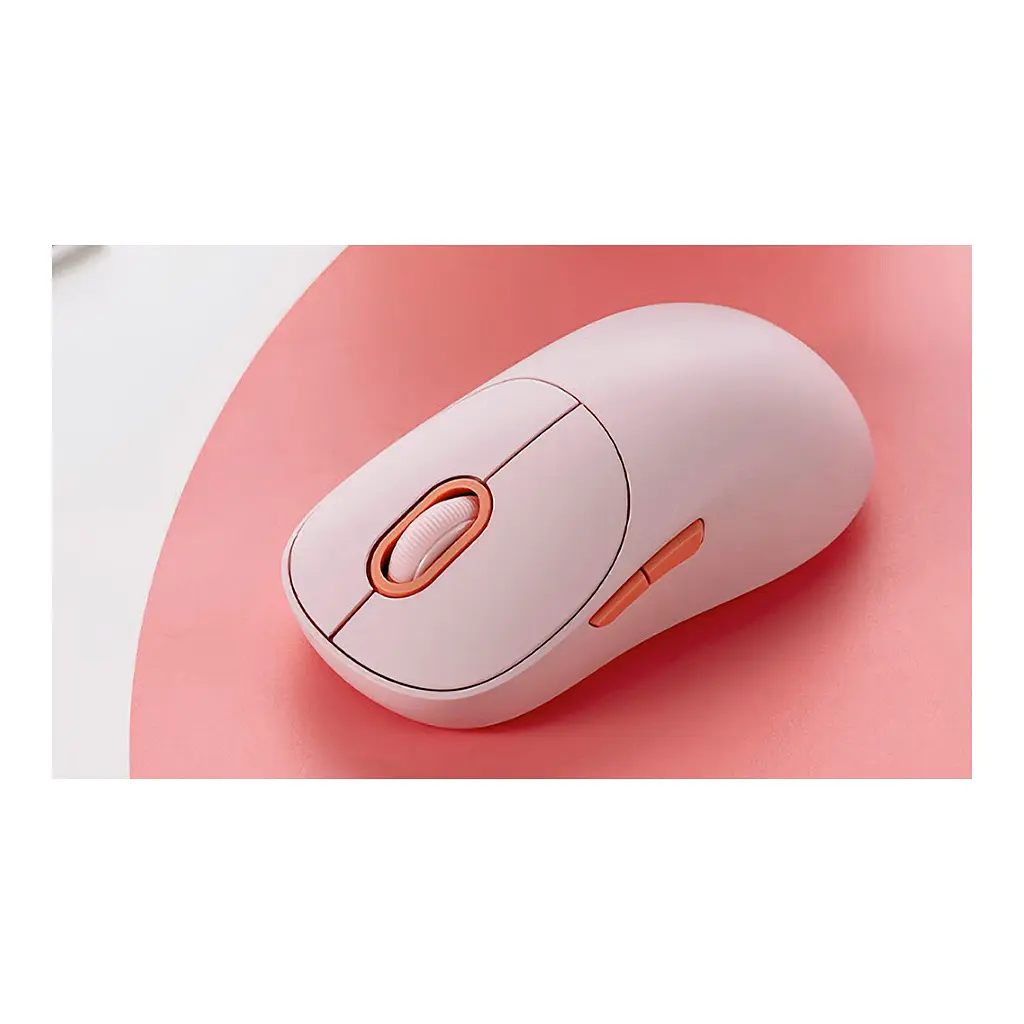 Мышь Xiaomi Wireless Mouse 3 Pink (BHR8911GL) (1052664) - фото 4
