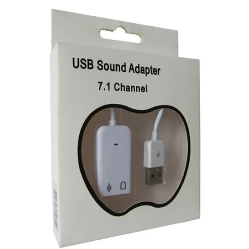 Звукова плата Dynamode USB 8(7.1) каналів 3D RTL (USB-SOUND7-WHITE) - фото 3
