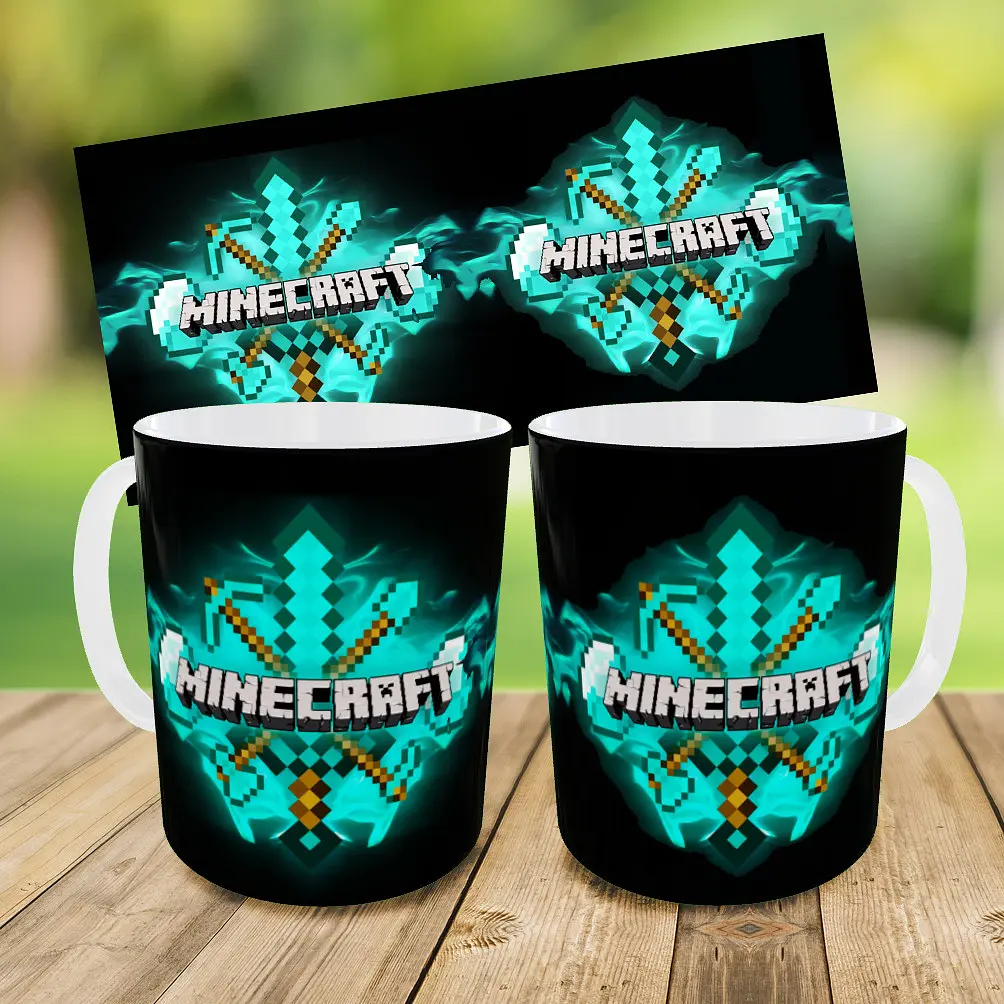 Набор: детская сумка-бананка+кружка Майнкрафт Меч "Minecraft" 32х15см,бананка для мальчика через плечо (00935) - фото 3