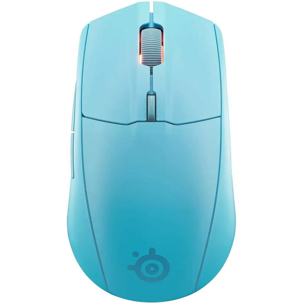 Мышка SteelSeries Rival 3 Gen 2 Wireless, RGB, Aqua