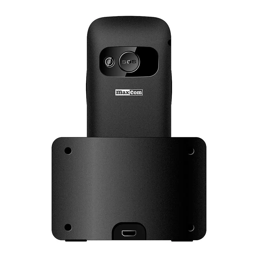 Телефон кнопочный Maxcom MM720 с кредлом (док-станцией) - фото 6