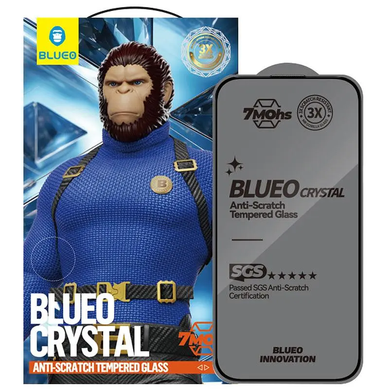 Захисне 2.5D скло Crystal Anti-Scratch для Apple iPhone 17 Blueo teh0031116 - фото 2