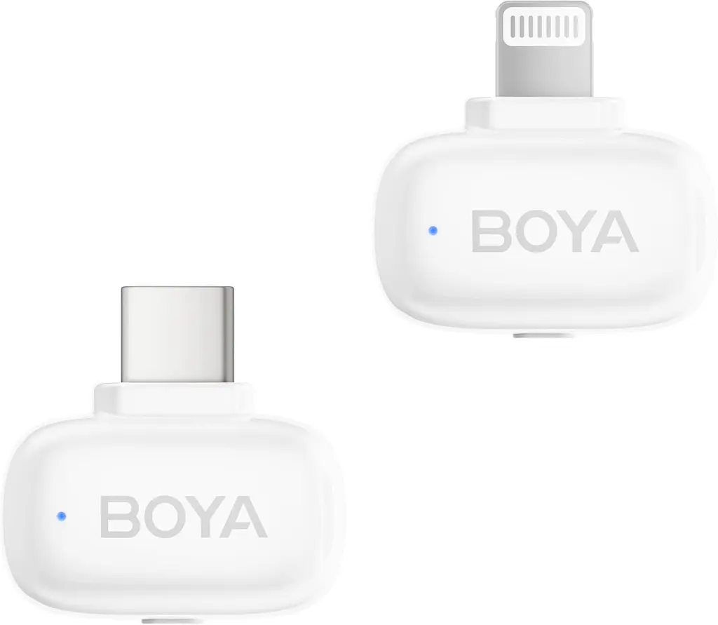 Мікрофон Boya mini-13 Type-C/Lightning White (mini-13) - фото 4