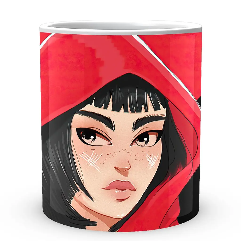 Кухоль GeekLand Паперовий будинок La Casa De Papel girl LC 02.06 330 мл білий - фото 3