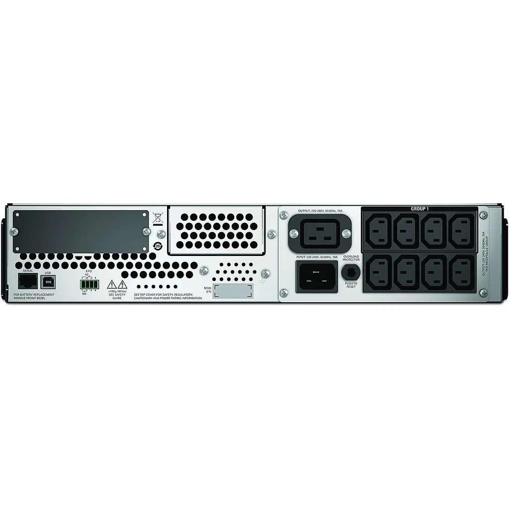 ДБЖ APC Smart UPS 3000VA LCD RM 2U 230V - фото 2