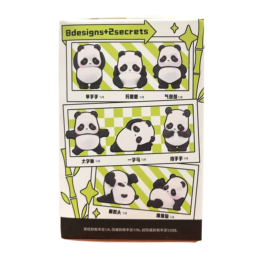 Коллекционная фигурка-сюрприз с аксессуарами 52Toys Panda Roll 2 серия (123931) - фото 2