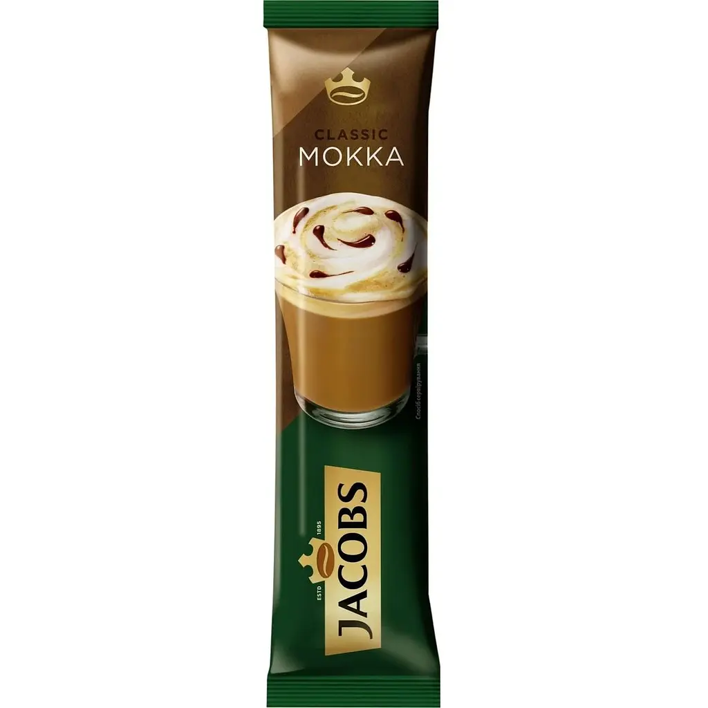Напиток кофейный Jacobs Classic Mokka 21 г х 10 шт. - фото 2