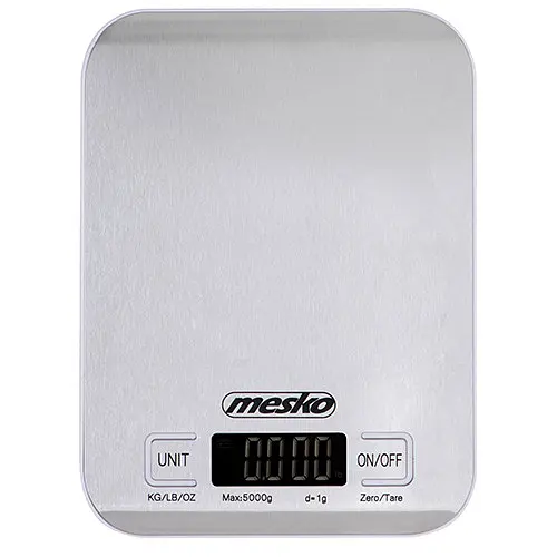 Ваги кухонні Mesko MS 3169 white - фото 4