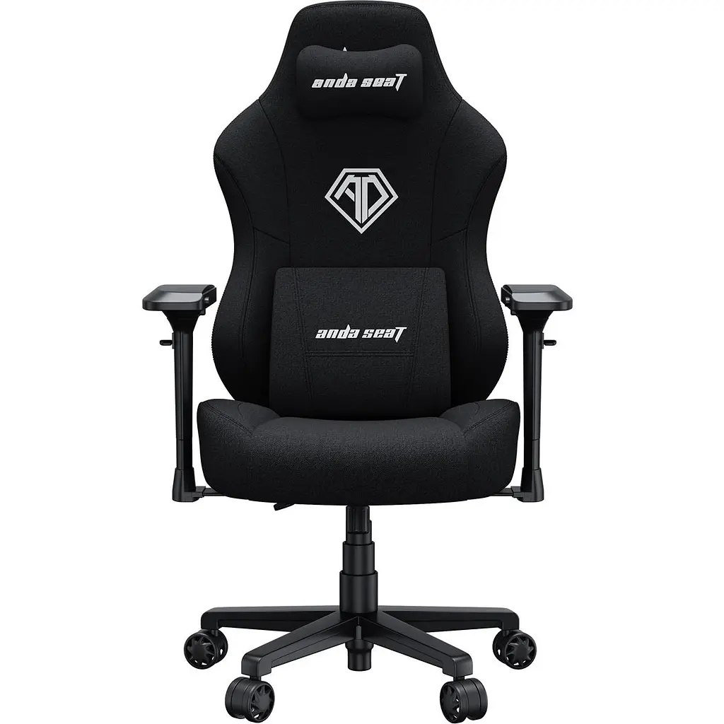 Крісло для геймерів Anda Seat Phantom 3 Pro Size L Fabric Black (AD18YC-06-B-F) - фото 3