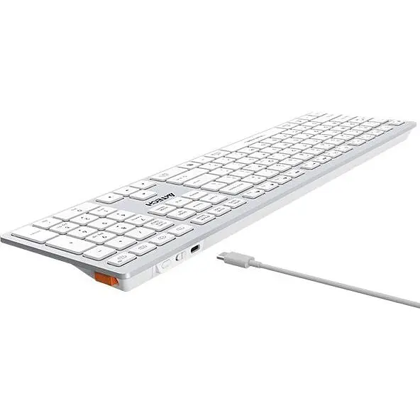 Клавіатура A4Tech Fstyler FBX50C White - фото 3