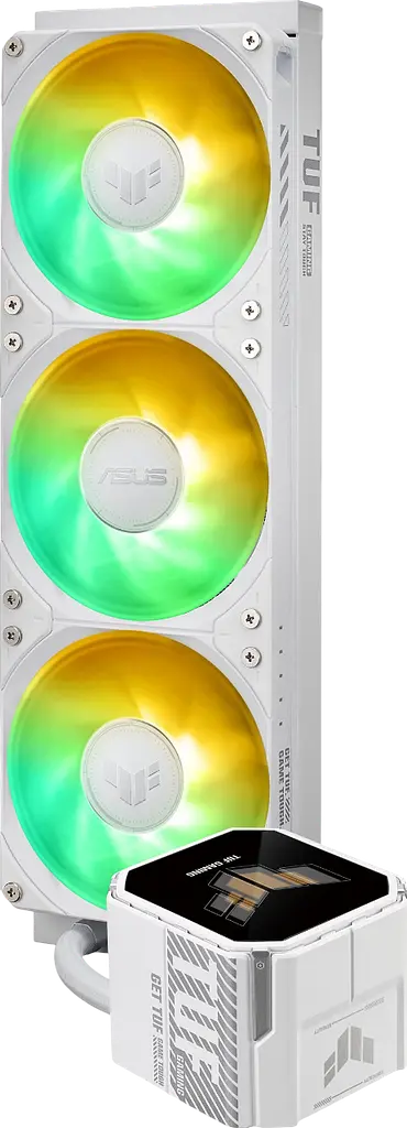Водяне охолодження Asus TUF Gaming LC III 360 ARGB White (90RC01A2-B0EAY0) - фото 3