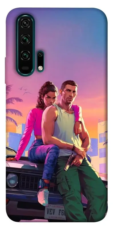 TPU чохол Demsky GTA VI Heroes для Huawei Honor 20 Pro