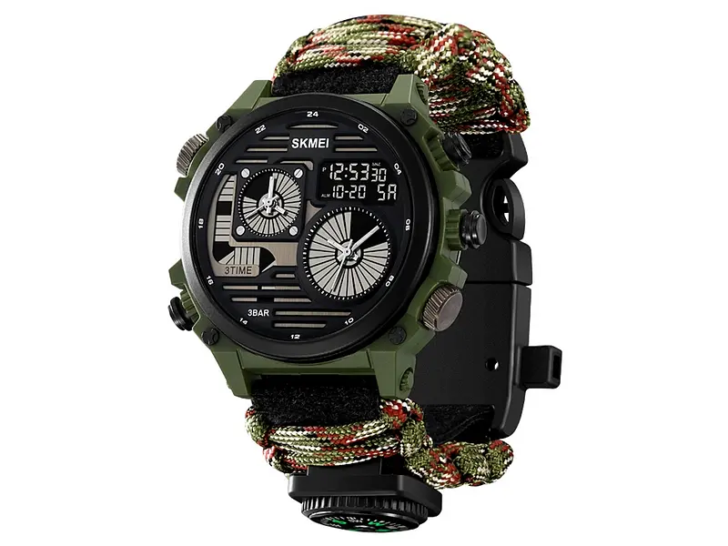 Наручные часы мужские 2202NCMGN Camo Green Skmei acs0030151 - фото 4
