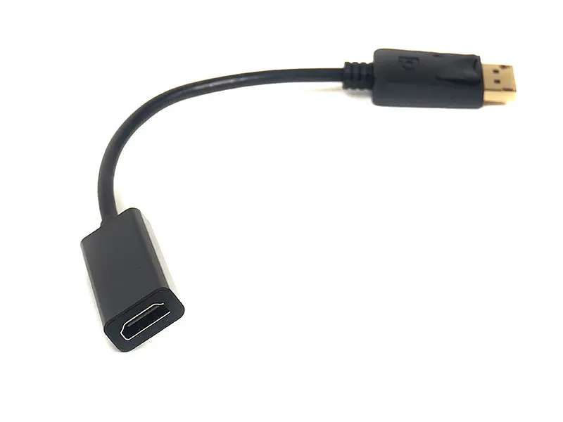 Кабель-перехідник PowerPlant HDMI - DisplayPort, 0.2м (CA910465)