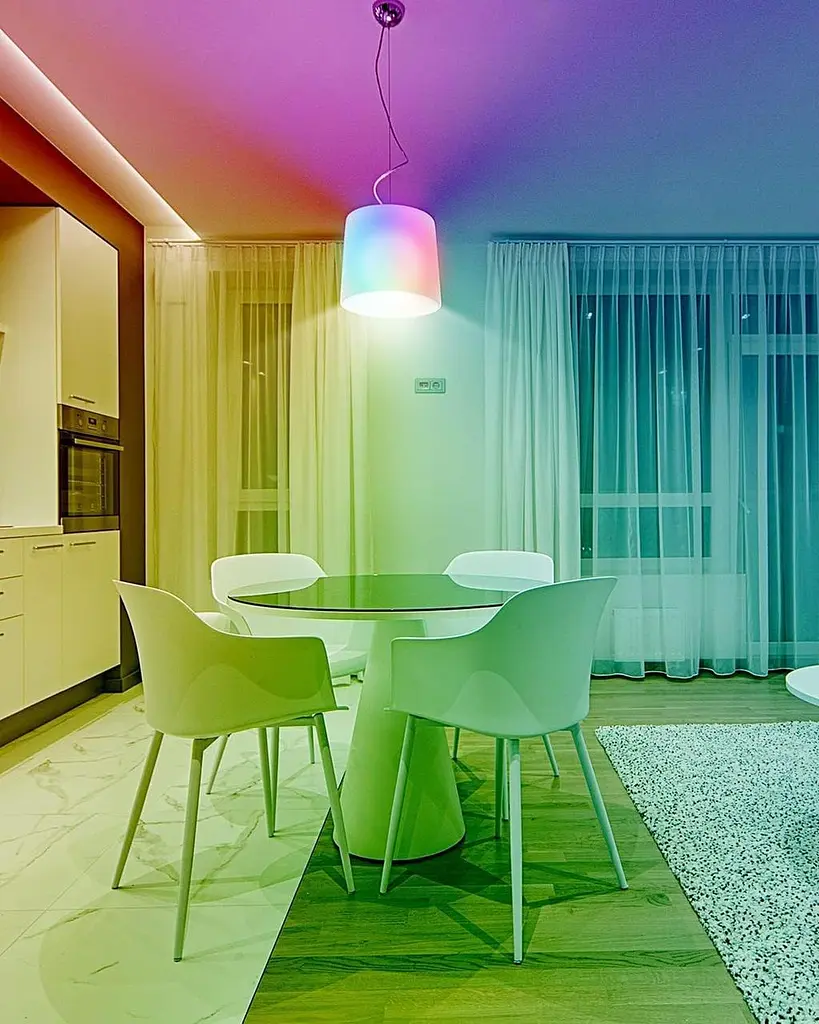 Светодиодные лампы LEDYA Globe B22 с изменением цвета, лампы с ямой 4W RGB B22 с дистанционным управлением - фото 5