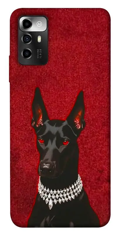 TPU чохол Demsky Premium doberman для ZTE Blade A72