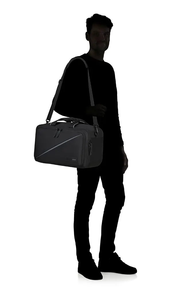 Сумка-Рюкзак American Tourister TAKE2CABIN BLACK 40x25x20 91G*09007 - фото 5