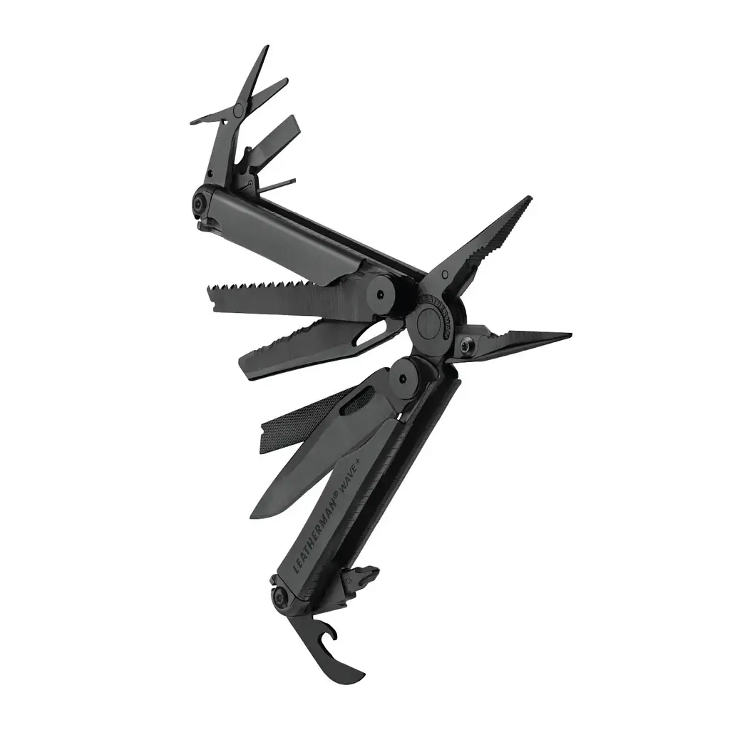 Мультиінструмент Leatherman Wawe plus синтетичний чохол Molle black - фото 2