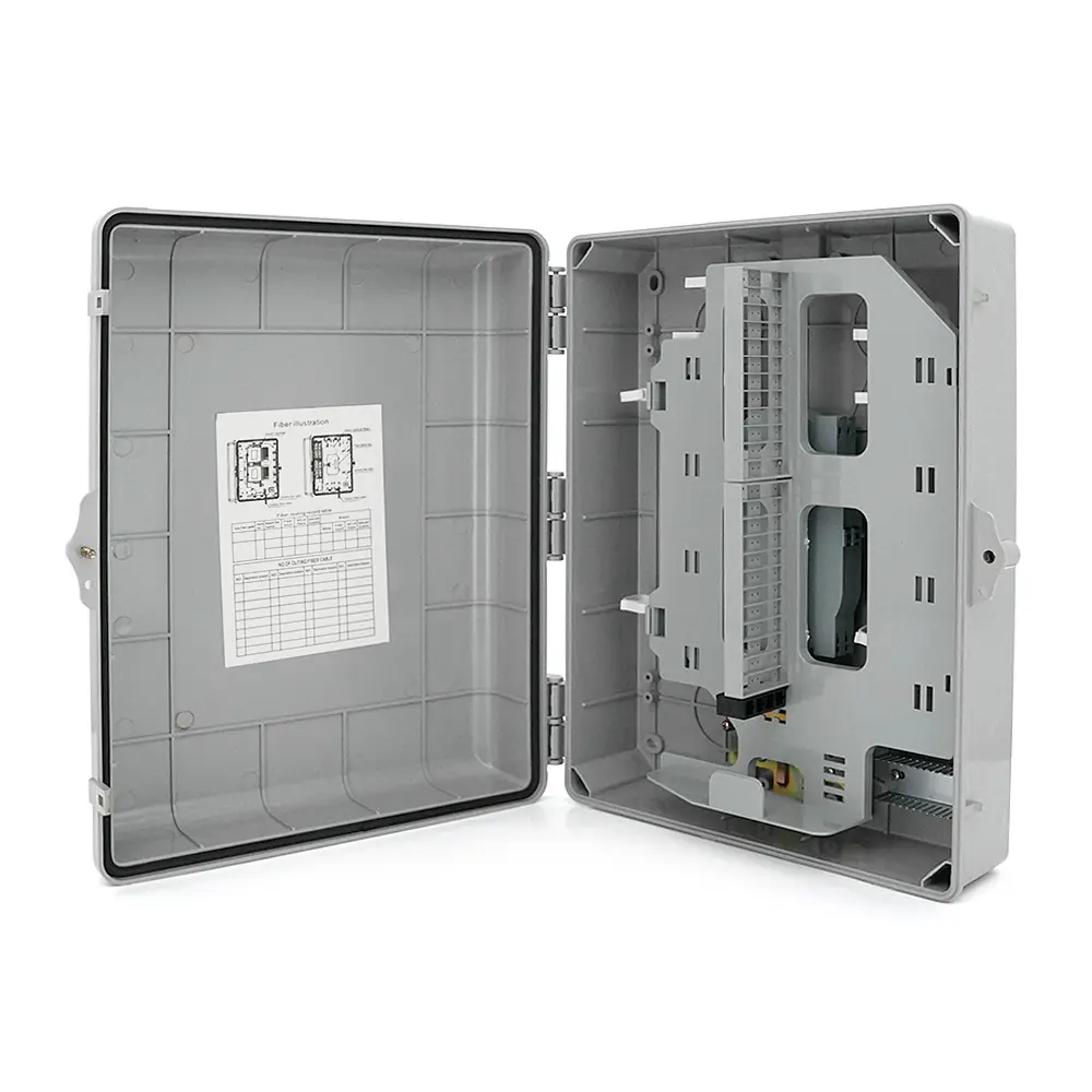 PON - box Merlion ML-OP-S233-SC 48-канальний, SC Simplex adapter, матеріал ABS, IP65