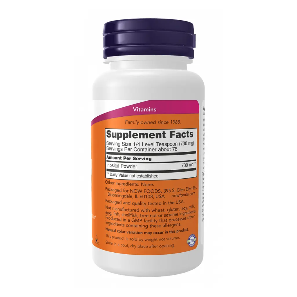 Інозитол Now Foods (Inositol Powder) - 227 г - фото 2