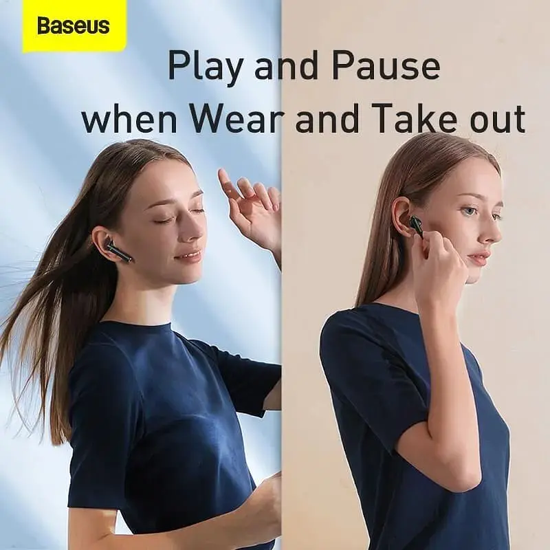 Наушники Bluetooth Baseus Encok True Wireles W05 (NGW05-01) - фото 2