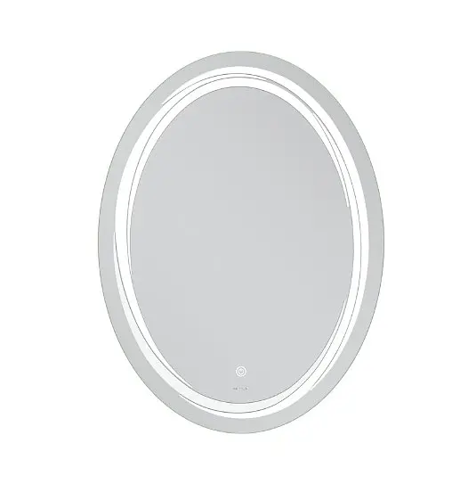 Дзеркало Mixxus Premium WAVE MV04-60x80 (LED Touch, Anti-fog (3-6,5kK)) (MP6636) - фото 2