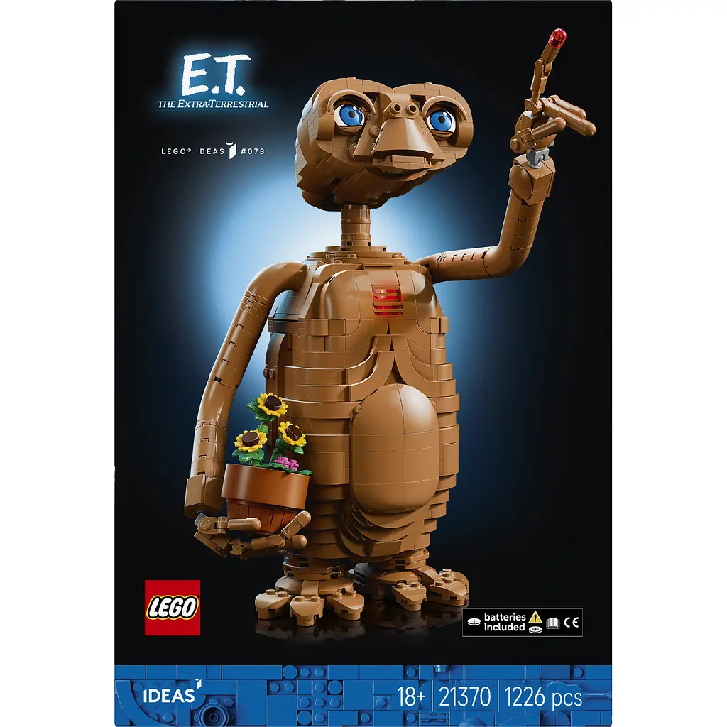 Конструктор LEGO Ideas E.T. the Extra-Terrestrial 1226 ел. (21370)