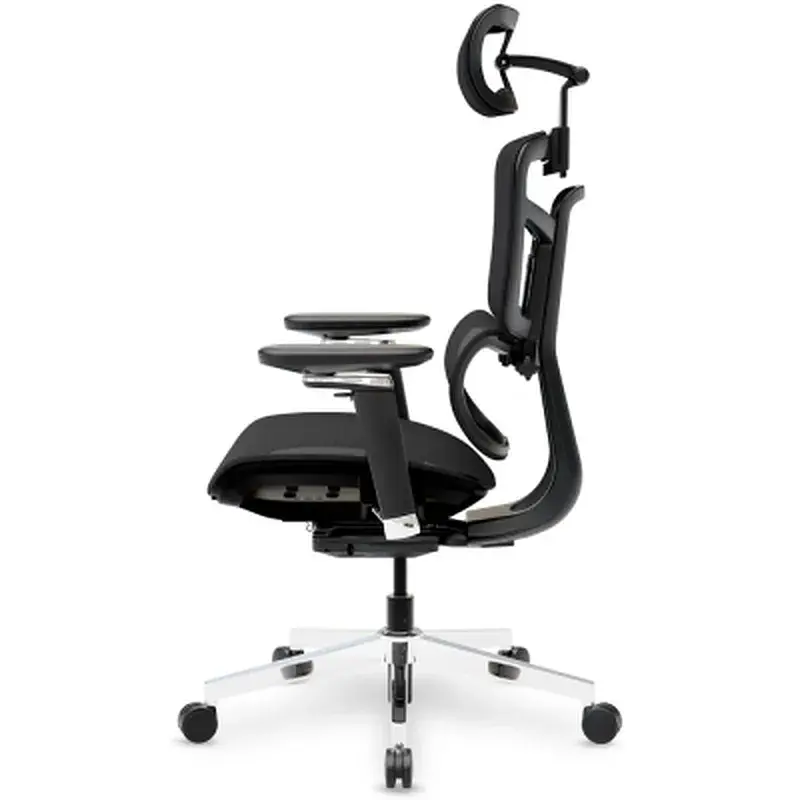 Офісне крісло Mealux S4 Air Black (HF-S4 M/B) - фото 8